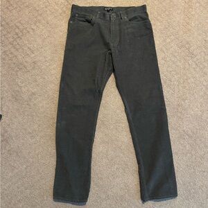 J. Crew Mercantile Corduroy Pants Straight Fit Gray Flex 33/32